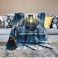 thumbnail image 2 of Nawypu  The Polar Express Christmas Train Engine Wonder Super Plush Throw Blanket, 2 of 6
