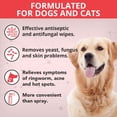 thumbnail image 2 of Toallitas Limpiadoras NOVEHA XL con Aloe para Perros y Gatos 120 unidades, 2 of 7