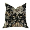 thumbnail image 1 of Plutus PBRA1335-2030-DP Coussin de Luxe Fleur de Lotus Noir , 20 x 30 Po. Queen, 1 of 3