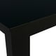 thumbnail image 4 of Mesa de Comedor Madesa Rectangular con Tablero de Madera 5231 Negro, 4 of 8