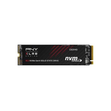 PNY XLR8 CS3140 M.2 2280 1TB PCI-Express 4.0 x4, NVMe 1.4 3D NAND Internal Solid State Drive (SSD) M280CS3140-1TB-RB