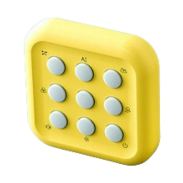 Juego electrónico TAC Toe, juego de viaje portátil, interactivo para niños, juego de mesa para amarillo