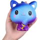 thumbnail image 5 of BR Juguete blando Galaxy con forma de helado de gato morado, crecimiento lento, alivio del estrés, regalo suave de primera calidad, 5 of 5