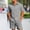 #193-Gray, variant on Men's Textured Two-Piece Set Button-Down Shirt and Matching Shorts Casual Outfit Gray L Gifts for Father
