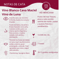 thumbnail image 2 of Vino Blanco Cava Maciel Vino de Luna 750 ml, 2 of 5