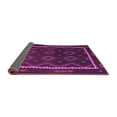 thumbnail image 2 of Ahgly Company Indoor Round Oriental Purple Traditional Area Rugs, 7' Round, 2 of 4