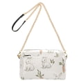 thumbnail image 2 of FORMRS Women Crossbody Purse with Chain Strap Vegan Leather Shoulder Handbag, Beige Rabbits and Carrots, 2 of 7