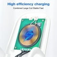 thumbnail image 2 of ZOUSSIQI Mini Chair Wireless Fast Charger Multifunctional Phone Holder, Portable Mini Chair Wireless Charger, Fast Charging Station Amplifier Mobile Phone Holder Stand Desktop Decoration CA919-46469, 2 of 6