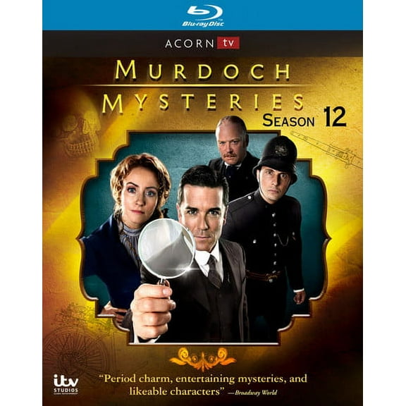 Murdoch Mysteries: Season 12 (Blu-ray), Acorn, Drama
