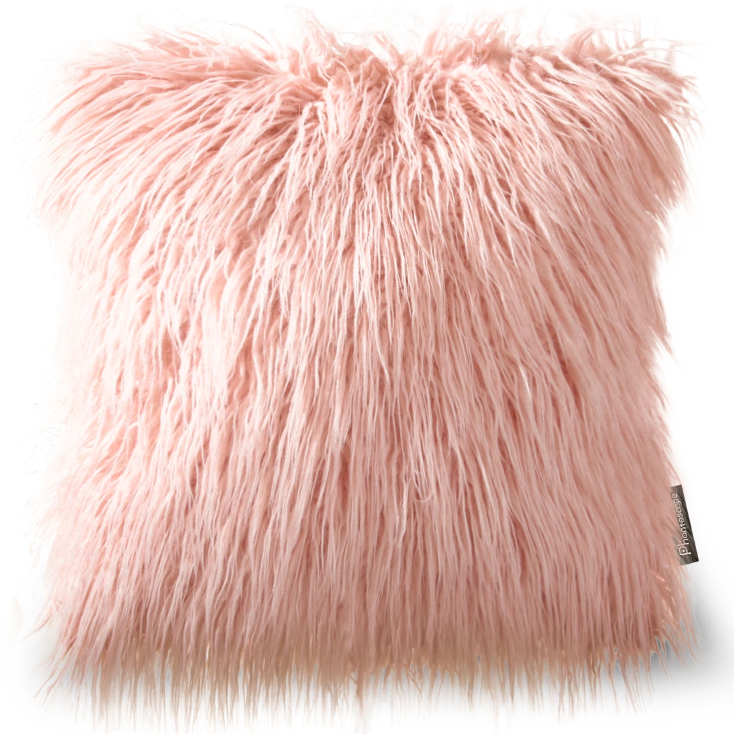 Pink fur 2024 pillow target