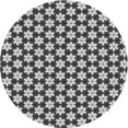 thumbnail image 1 of Ahgly Company Tapis d'Intérieur Lavable en Machine Carré Gris Argenté Transitionnel, 3 Pieds Carré, 1 of 7
