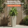 thumbnail image 4 of Maceta Cuadrada Alta Elly Decor 28 x 61 cm Color Blanco, 4 of 6