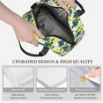 thumbnail image 3 of Naloa Lilies Flowers Print Lunch Bag for Women & Men Insulated Lunch Box or Cooler Lunch Tote Bags for Work, Travel, Outdoor, 3 of 5
