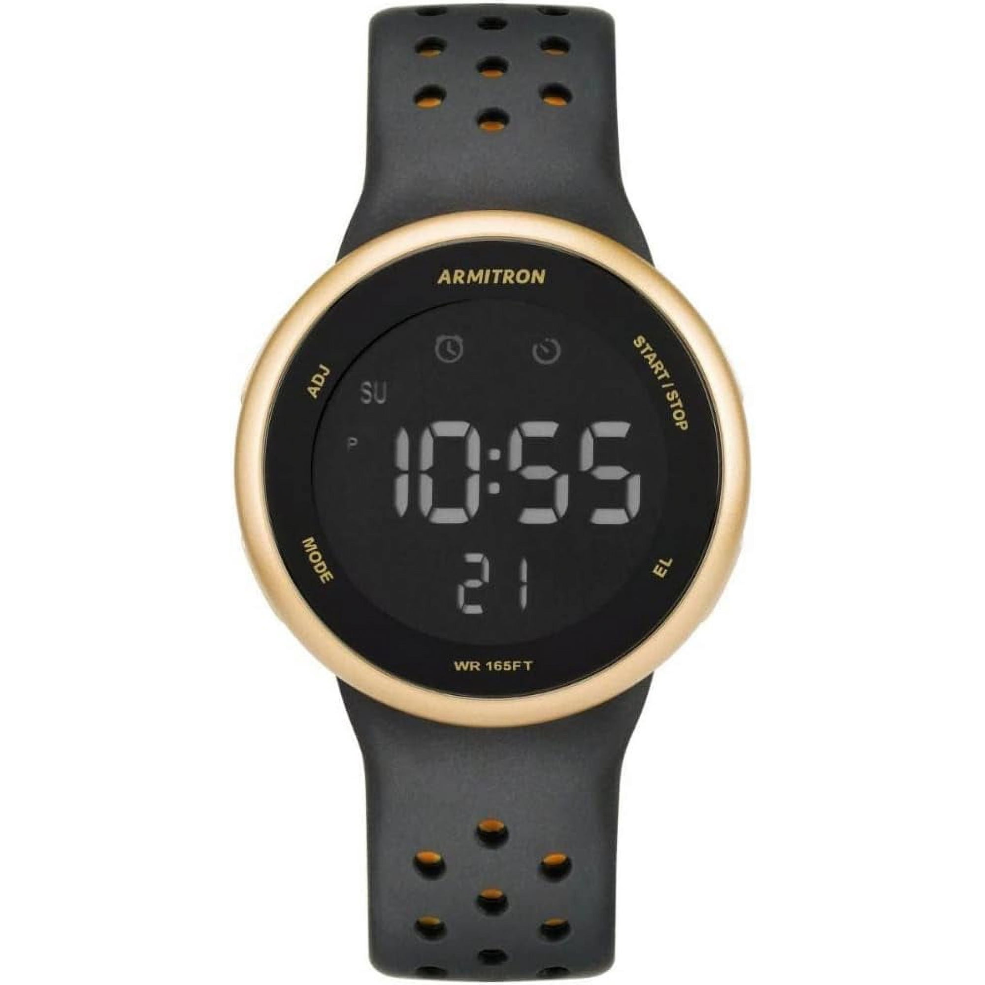 Armitron Sport Unisex Silicone Digital Chronograph Watch