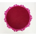 thumbnail image 5 of Fennco Styles Unique Ginkgo Leaf Placemats 14 Inches Round, Set of 4 – Plum Modern Traycloth Table Mats for Home, Dining Room Décor, Banquets, Indoor & Outdoor and Special Events, 5 of 5