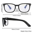 thumbnail image 4 of MAINYU Reading Glasses Blue Light Blocking, Progressive Multifocus Readers for Women Men Lightweight & Comfortable Anti Glare Computer Reading Glasses, 4 of 8