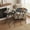 BLACK, variant on 2 Pack Modern Folding TV Tray Tables, Round Metal Outdoor Side Table, Compact Snack Dinner Table for Home & Small Space Use