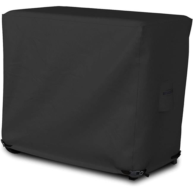 Covers & All BARCARTMBlack001 12 oz Waterproof Bar Cart Cover Black 34.5 x 32 x 19.5 in