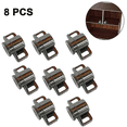 thumbnail image 1 of 8 cierres magnéticos para puerta de gabinete con imán para cerradura de puerta de gabinete más cercana (color cañón) ER, 1 of 5