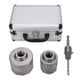 thumbnail image 2 of Abridor De Agujeros Para Hormigón, Kit De Sierra Perforadora YG8C Punta De Carburo 2 Hoyos Vástago De 2 Ranuras Caja De Aluminio 60 Mm 80 Mm Para Instalación De CA Para, 2 of 7
