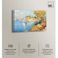 thumbnail image 2 of Sail Off In The Morning Impressionism Wall Art /Monet And Van Gogh Inspired Art Canvas Wall Art by Art Remedy, Gallery Wrapped, 24" x 16", 2 of 7