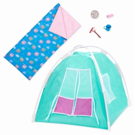 Camping Accessory Set for 18" Dolls - Happy Camper