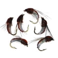 thumbnail image 4 of QHUDLV 12 -6pcs Red 6pcs/Lot Fly Fishing Lures Flies Dry Wet Artificial Bait Prof, 4 of 9