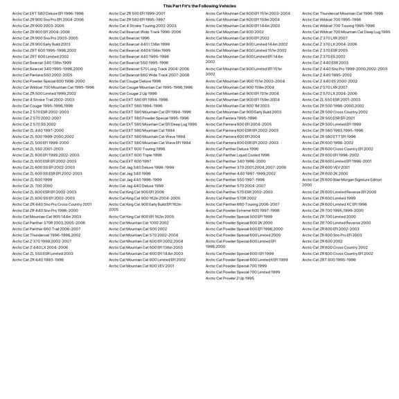 SPI SM-05083 - Speedometer Cable