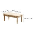 thumbnail image 4 of CIMAXIC Mini House End Table Model Wooden Unpatterned Table Decor Mini Table Model,4.06"X2.01"X1.61", 4 of 4