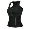 thumbnail image 6 of MISS MOLY Sweat Neoprene Sauna Suit Tank Top Vest with Adjustable Shaper Waist Trainer Belt, 6 of 6