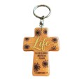 thumbnail image 2 of Dserhfy Acrylic Keychain Inspirational Scripture Ten-Shaped Pendant Keyring Religious Christian Faith Gift for Men Women, 2 of 8