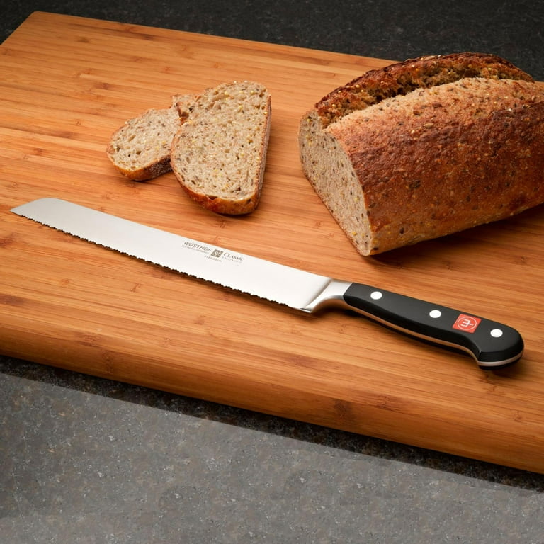 Wusthof Classic Ikon 9 in. Double Serrated Bread Knife