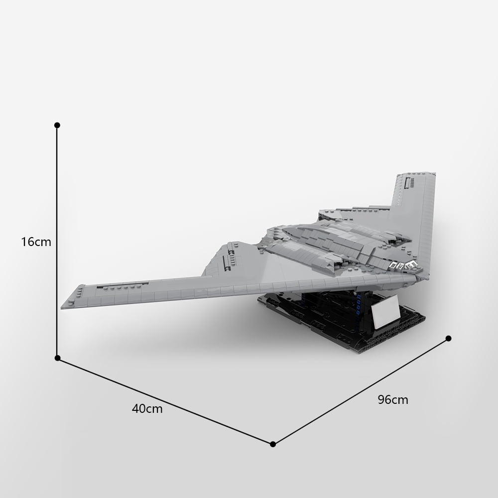 Northrop Grumman B-2 Spirite Fighter Building Blocks Hawk