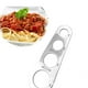 thumbnail image 1 of Factory Direct Stainless Steel Spaghetti Ruler Pasta Measuring Device Pasta Ruler 4 Holes Pasta Measuring Tool Kitchen Pasta Tool, 1 of 6