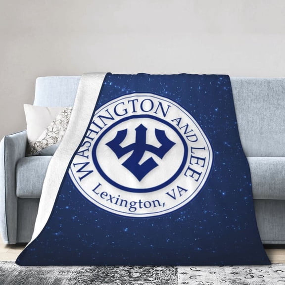 Washington And Lee University Ultra-Soft Micro Fleece Blanket Multi-Size Flannel Blanket
