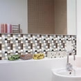 thumbnail image 4 of WHEANG Wall Decor 10pc Peel And Stick Ceramic Tile Paste 3D Lattice Crystal Ceramic Tile Paste DIY Waterproof Self Adhesive Wall Sticker, 4 of 4