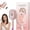 Pink, variant on Electric Spray & Massage Hair Brush, Red Light & Mist Hydration, Detangling & Anti-Frizz, Daily Scalp Care