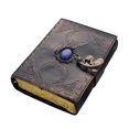 thumbnail image 1 of Diario de cuero Book of Shadows Grimoire Witchcraft, 7 x 5 pulgadas, 1 of 7