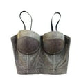 thumbnail image 1 of Women's Sexy Fashion Design Sense Small Vest Outer Corset, 1 of 3