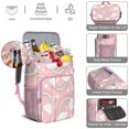 thumbnail image 4 of Sketch Style Cooler Backpack - 20L Leak-Proof Picnic & Beach Backpack with Funny Character Prints, Multiple Pockets for Organized Storage, 4 of 4