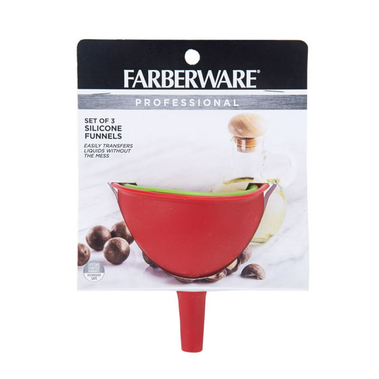 Farberware Red Silicone Sponge Holder Dishwasher Safe
