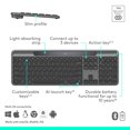 thumbnail image 2 of Logitech Signature Slim Solar+ wireless keyboard, solar and artificial light powered, 2 of 6