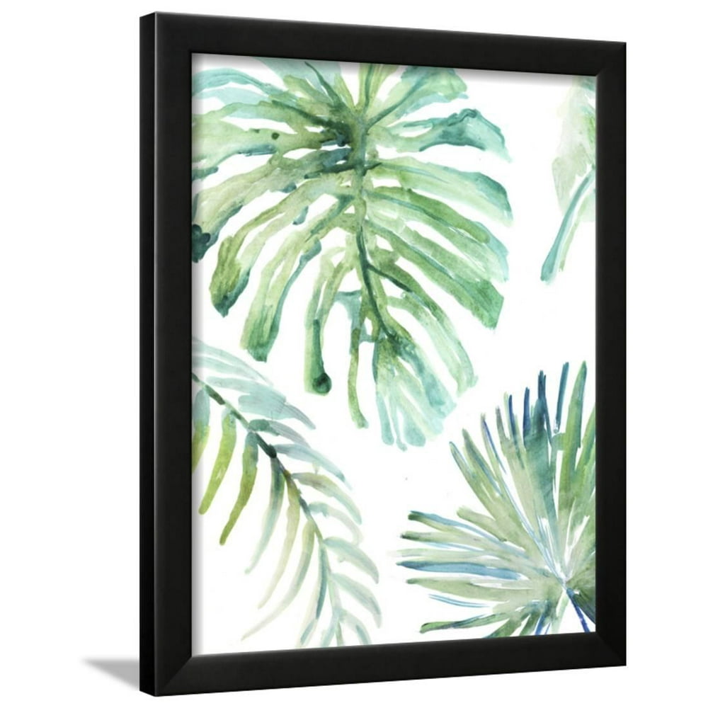 Palm Leaf Variation Framed Print Wall Art By PI Studio