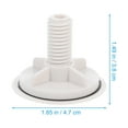thumbnail image 2 of 4pcs Sink Tap Hole Plug Kitchen Sink Stopper Cover Tap Hole Plate Stopper, 2 of 9