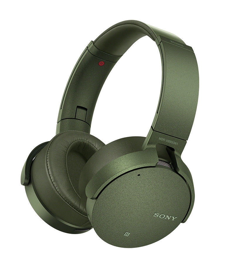 Sony XB950N1 Extra Bass Wireless Noise Canceling Headphones, Green