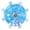Sky Blue, variant on Bird Toys for Parakeets, Interactive Spinner Rattle Budgie Toys with Grinding Perch, Rotating Wheel Chew Parrot Toys for Medium Birds
