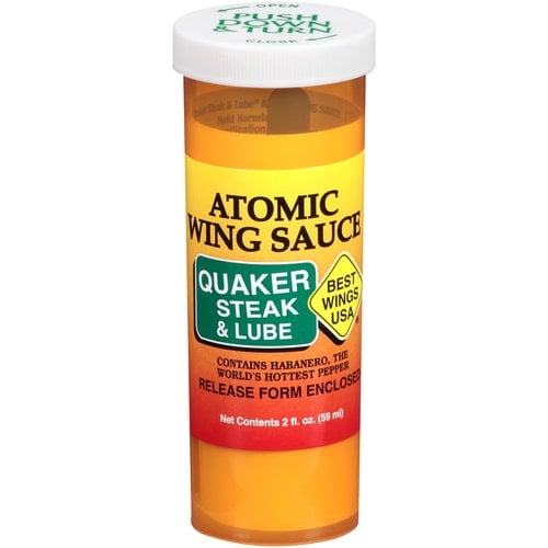 Quaker Steak & Lube Atomic Wing Sauce, 2 fl oz