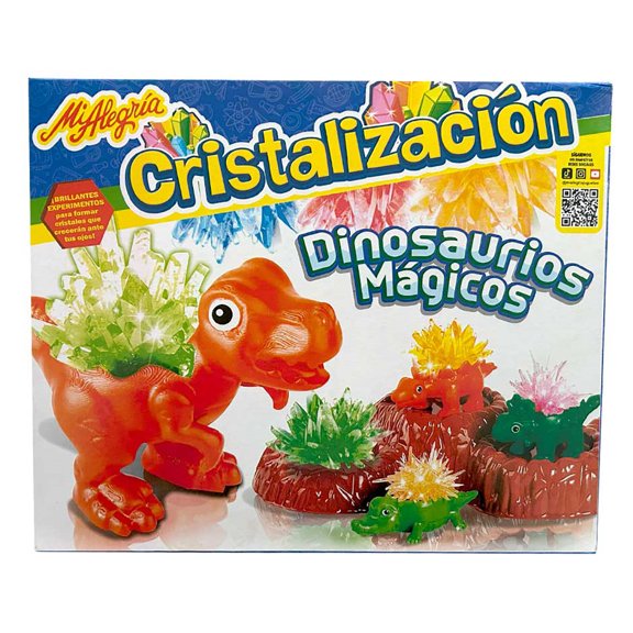 Cristalización Dinosaurios Mágicos Ciencia Mi Alegría