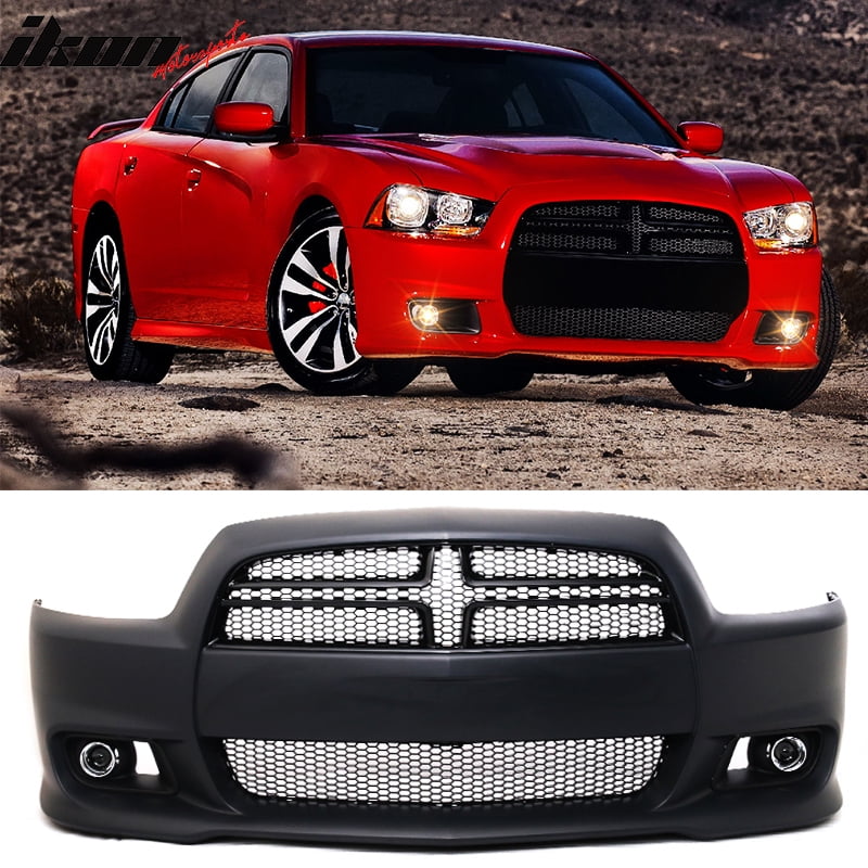 Compatible with 1114 Dodge Charger SRT Conversion Front Bumper Cover