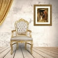 thumbnail image 3 of Smith, George 12x14 Gold Ornate Wood Framed with Double Matting Museum Art Print Titled - Gathering The Grapes, 3 of 4